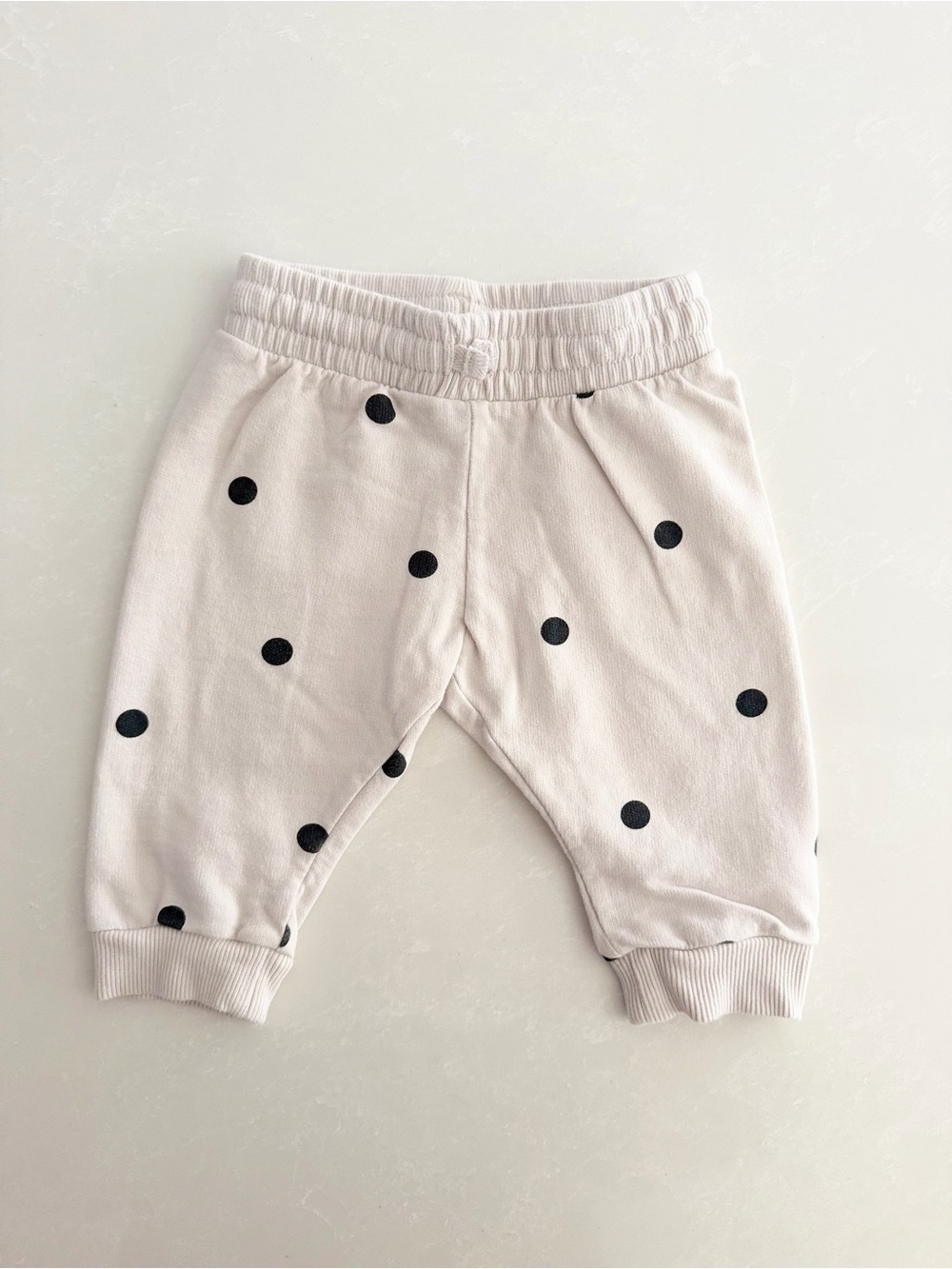 H&M Baby Polka Dot Joggers / Sweatpants • Size 4-6M / 6M